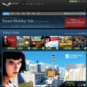 Steam上千款游戏圣诞打折15天
