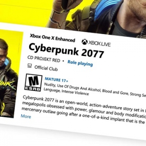 Xbox：已购买《赛博朋克2077》数字版的玩家可获得全额退款