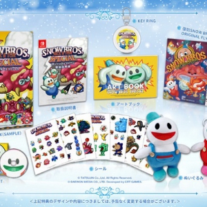 《雪人兄弟特别版》将登陆Switch 限定收藏版本赠品丰富