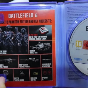 《战地6》PS5实体版内含完整游戏 无需下载可直接游玩